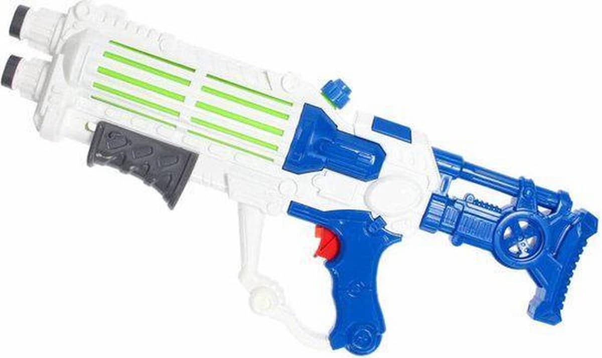 Jonotoys Grand pistolet à eau disponible en blanc ou vert