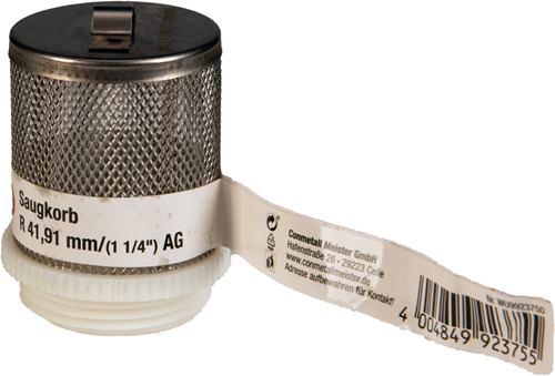 Panier Meister pour filtre d'aspiration 1 1 4 w - wu9923750
