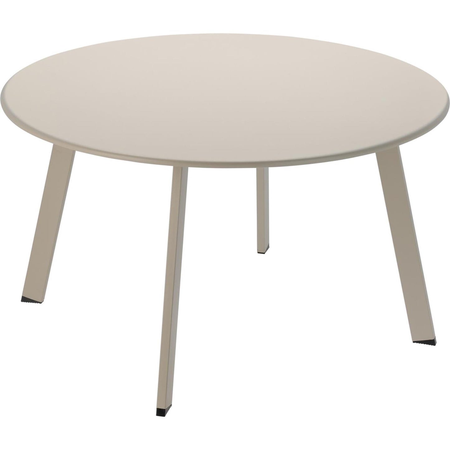 Table d'appoint ø70xh40cm beige mat