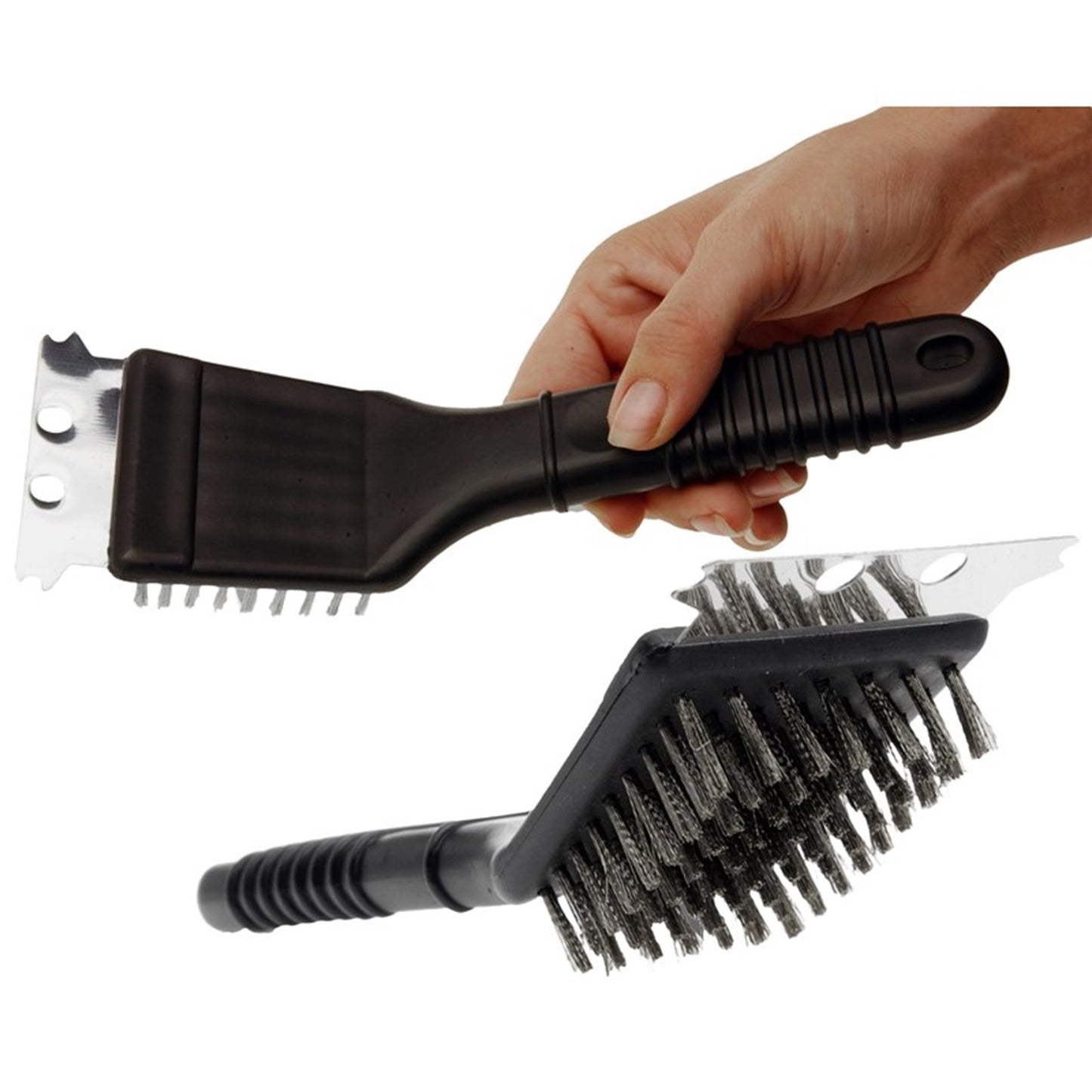 Brosse de nettoyage pour barbecue 2 en 1