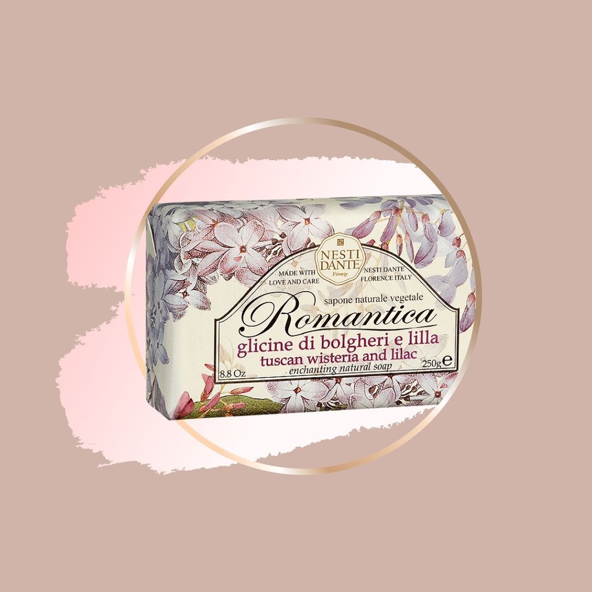 Nesti Dante Nesti Dante Romantisa Tuscan Wisteria Liliac Soap 250GR.