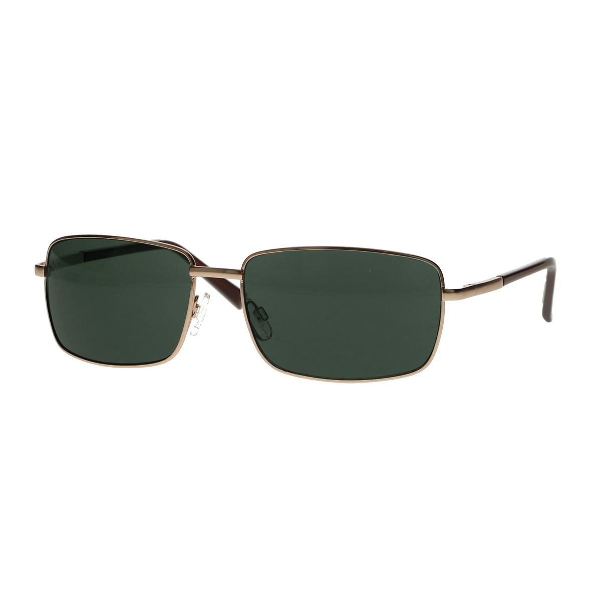 Spectrum Spectrum Lunettes de soleil Gold Green Glass Men
