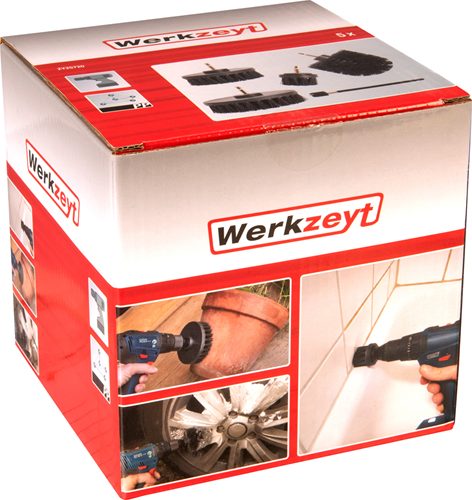 Werkzeyt jeu de brosses pour perceuse 5 pièces - zy25720