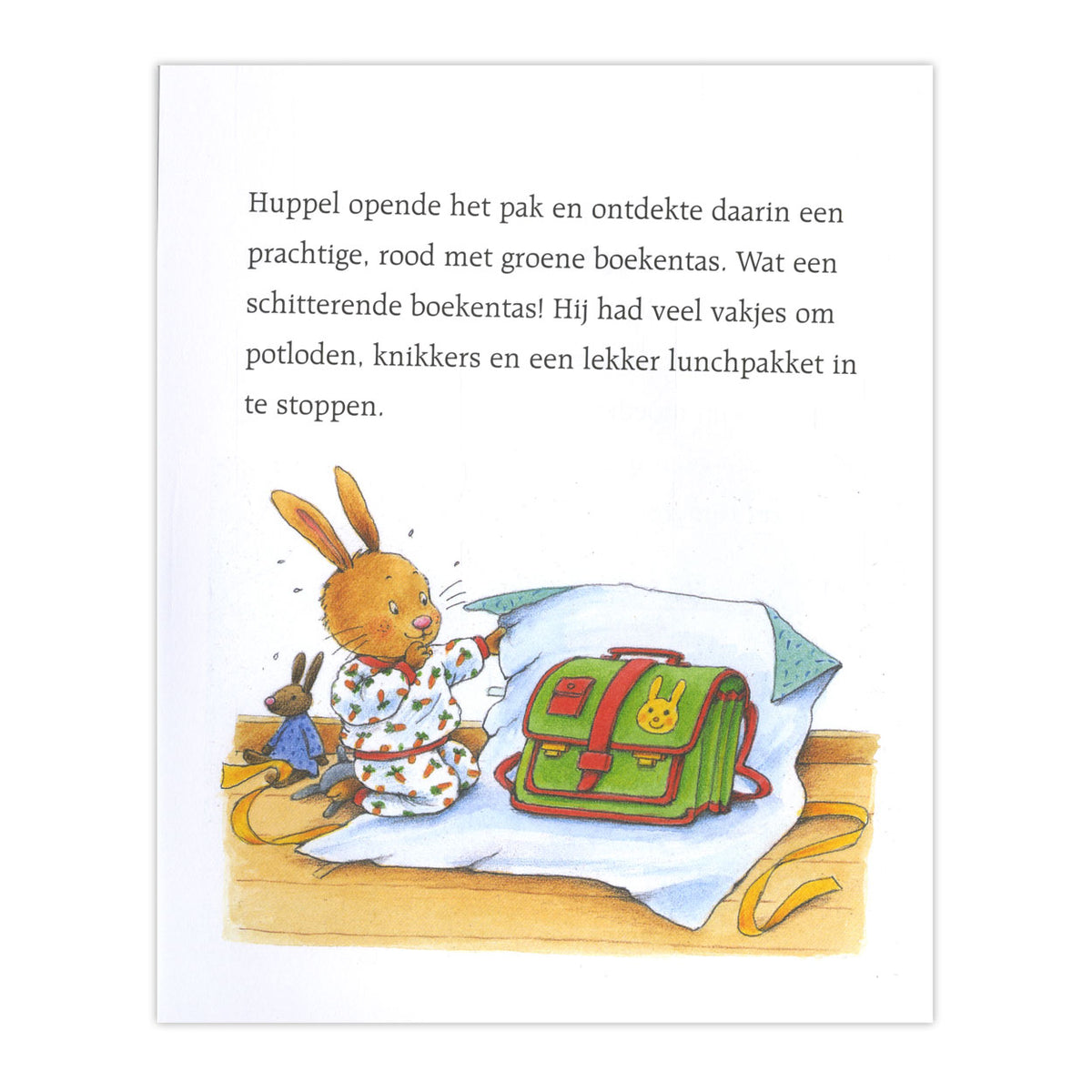 Kleine Huppel va à l'école pour la première fois