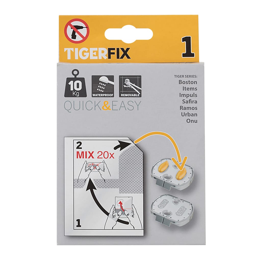 Tiger Tiger Fixing Material Tigerfix Type 1 Metal 398730046