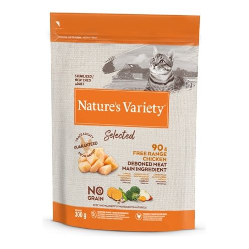 Natures Variété sélectionnée poulet en liberté stérilisé