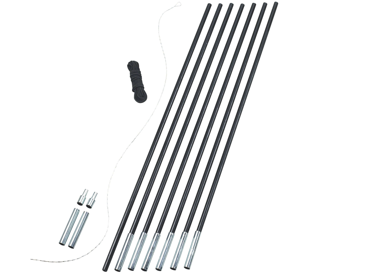 Bâtons de tente de camp facile 9,5 mm