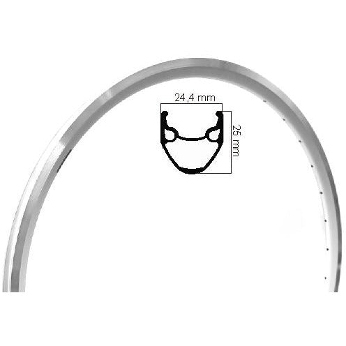 Ryde Rim X-Plorer 28 pouces 622 Aluminium 36 trous 14g