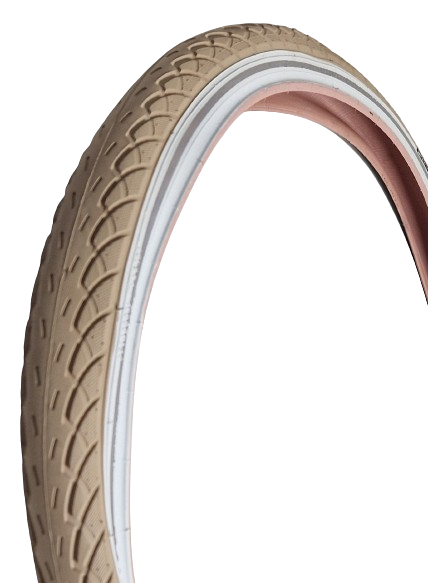 Deli Tire SA 206 Extérieur Creme White 26x1.75 47-559 Réflexion anti-Lek Breaker