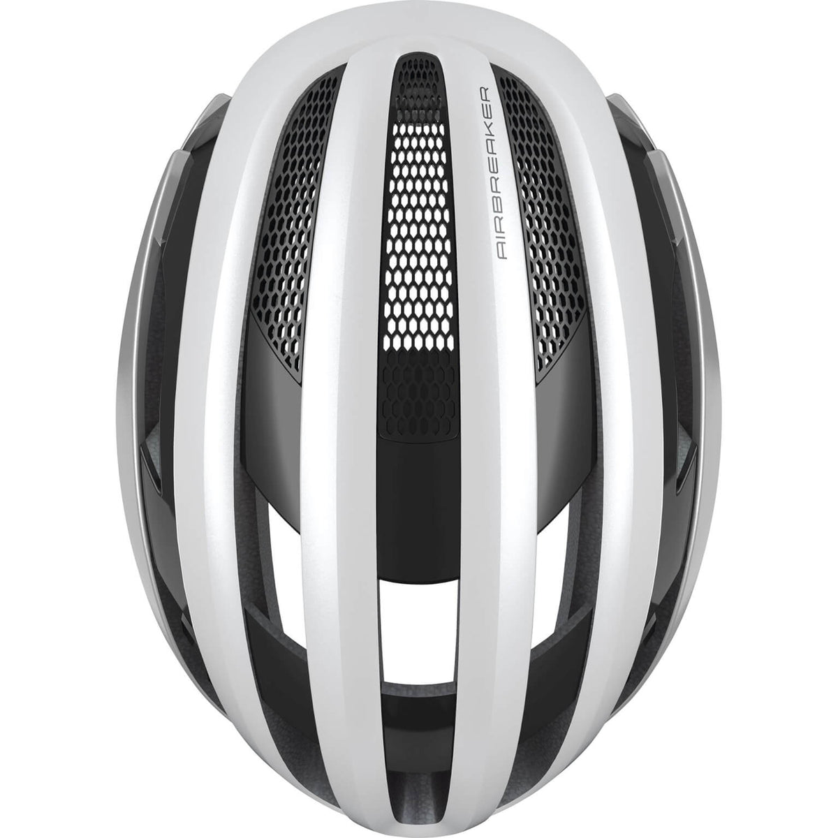 ABUS CASHET Airbreaker Silver White S 51-55 cm