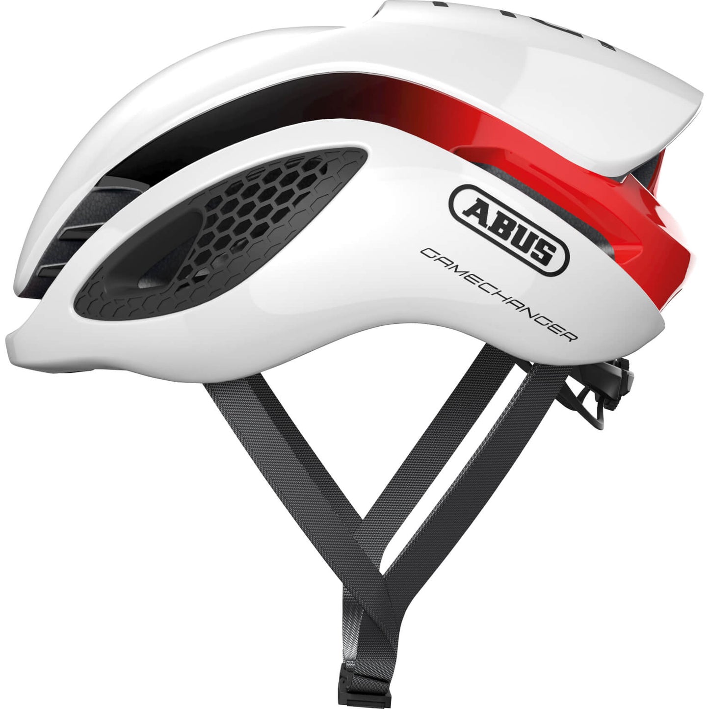 ABUS CASHET GAMECHANGER WHITE RED S 51-55CM