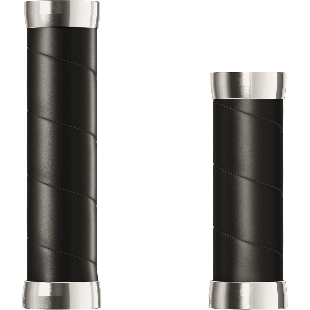 Brook's Handles Grips en cuir mince 100 130 mm noir