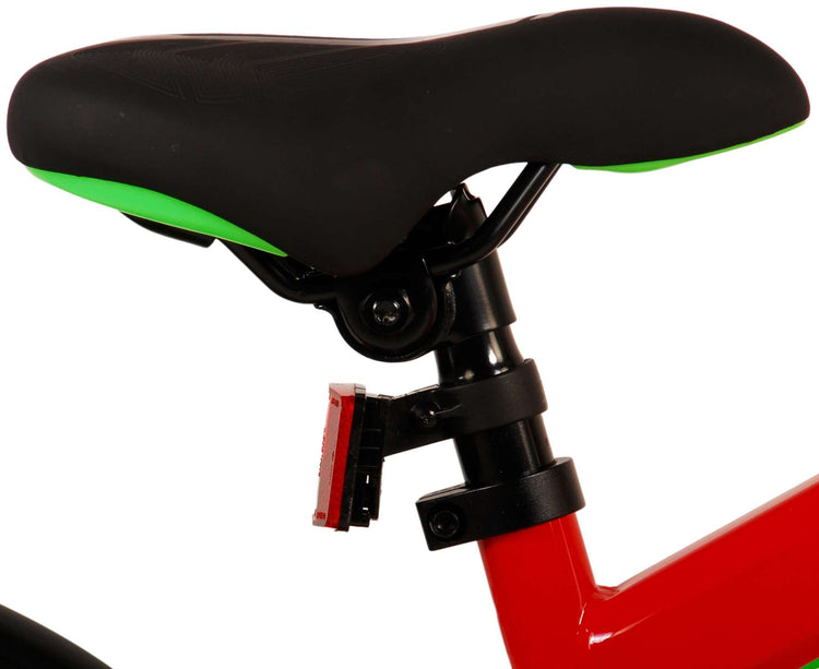Volare Rocky Children's Bicycle - Boys - 14 pouces - Red - deux freins à main