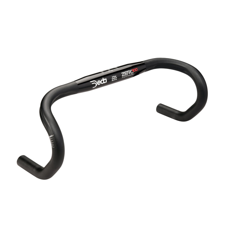 Deda Direering Zero100 Anatomic 42 cm Aluminium noir