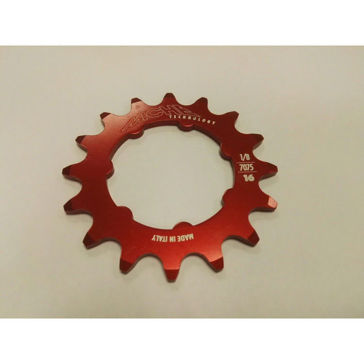 Miche Chainring-Opshek 21t 1 8 Pista Red Z Borgring