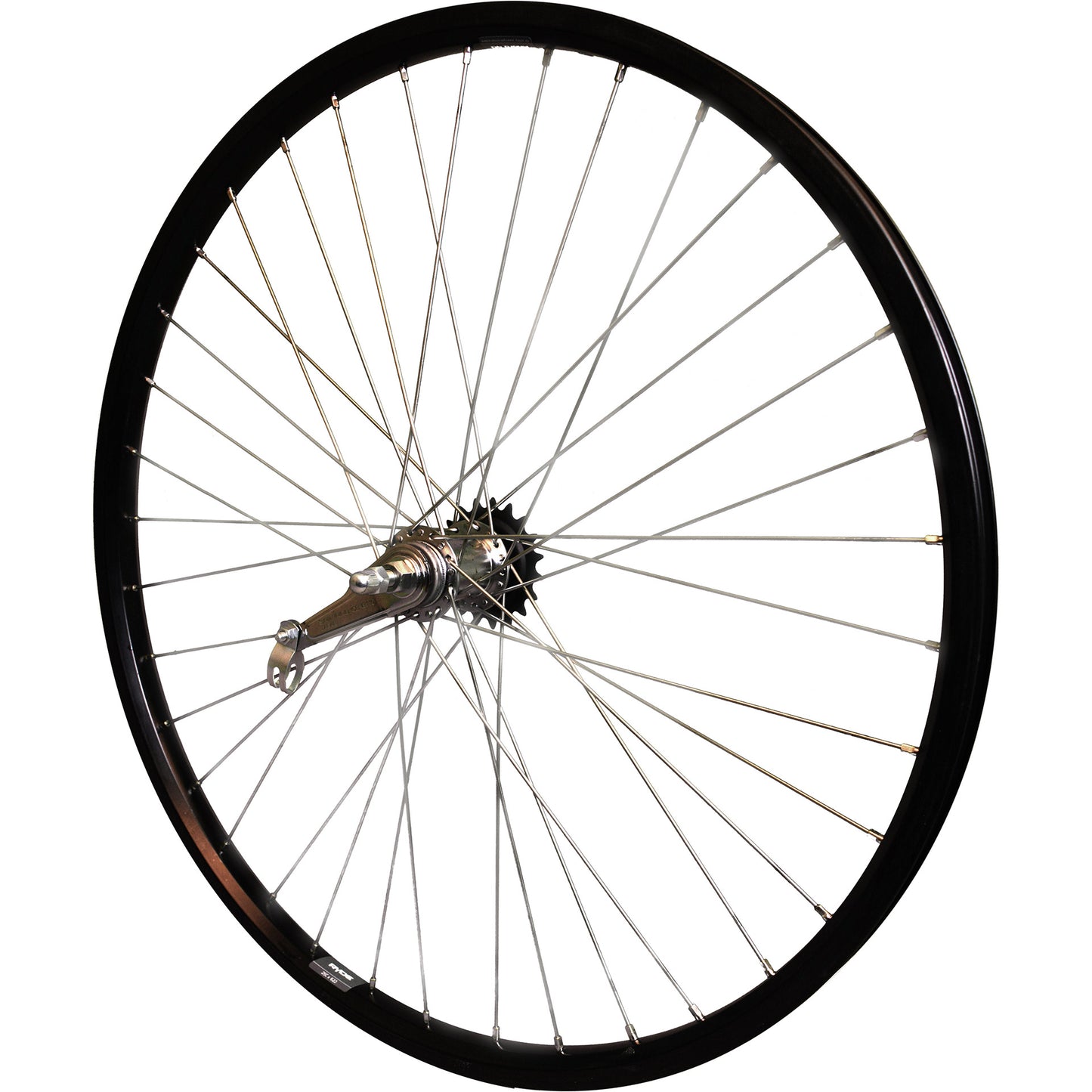 Roue arrière Roland 28 Andra 40 Rim Brake Hub Black