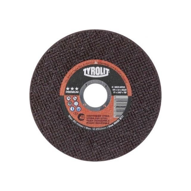 Disque de broyage de la braise 125 mm x 7 mm