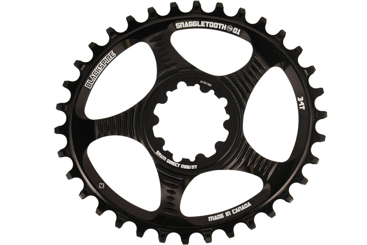 Blackspire - - chaîne supérieure supérieur Snaggletooth ovale sram spline 34 6 mm décalage