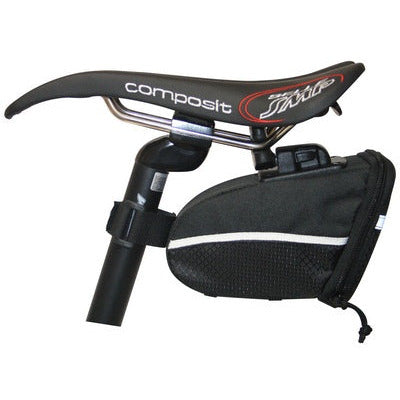 Qtcycletech Qt cycle tech saddle bag click system 1.1 litres noir