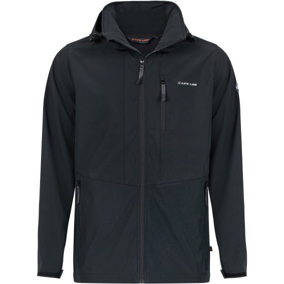Ligne de durée de vie Hidde Softshell Jacket Men Black Taille m