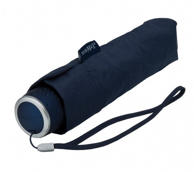 Parapluie pliable minimax avec ouverture à la main Ø 100 cm bleu