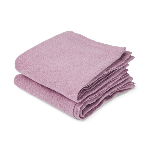 Nuuroo bao mousseline tissu 2 pack solide
