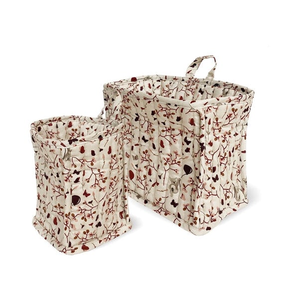 Nuuroo Lumi matelassé Basket Set-Koala Fleur