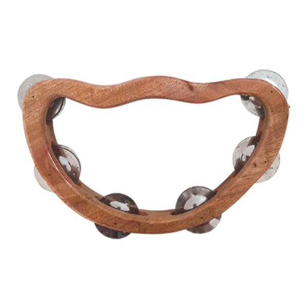 Papoose Toys Tambourine-6 3 pièces
