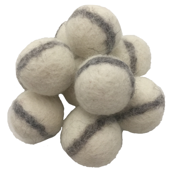 Papoose Toys Boules en feutre 3,5 cm 20