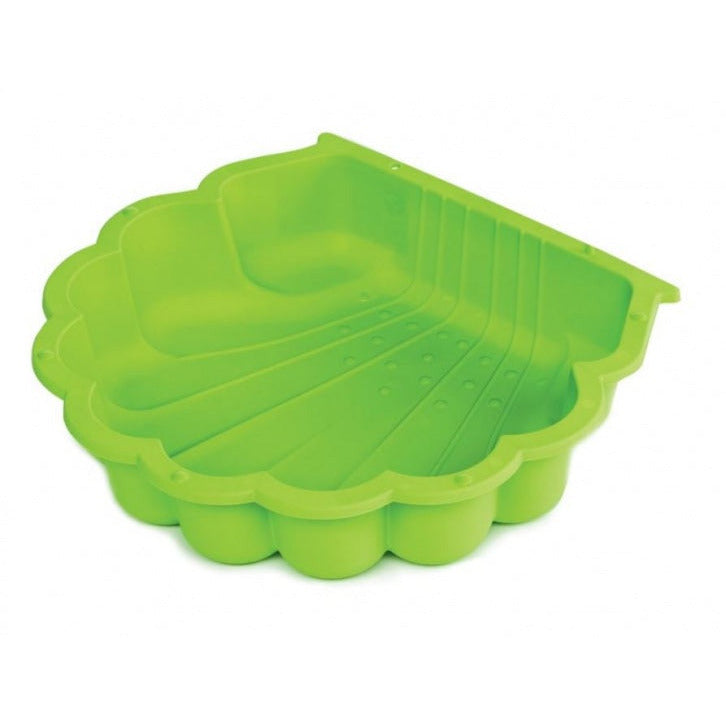 Sandbox avec coque de couvercle 87 x 78 x 18 cm vert