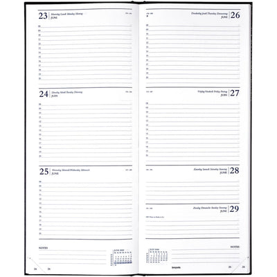 Agenda brepols saturne noir