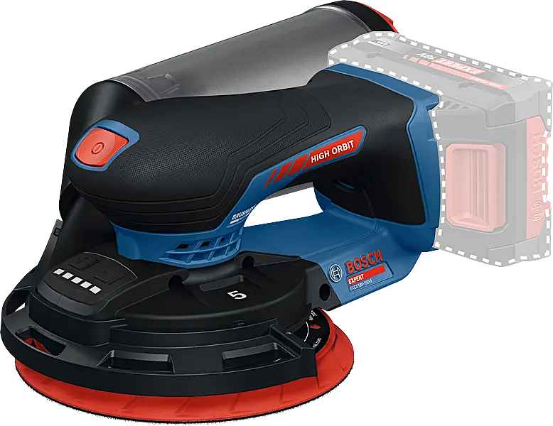 Ponceuse excentrique sans fil Bosch expert exex18v-150-5 nue