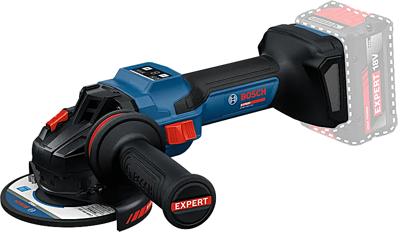Meuleuse d'angle sans fil Bosch expert exws18v-15s nue