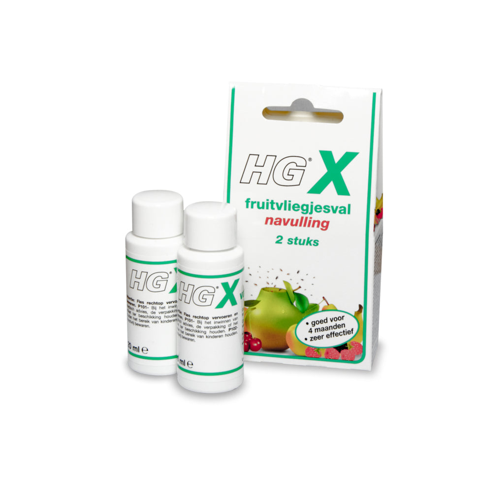 Hg Recharge des mouches des fruits
