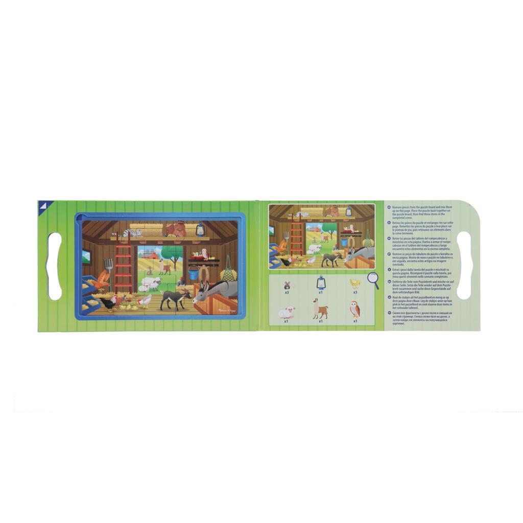 Melissa Doug Melissa Doug Magnet Puzzle 2x 15 pièces