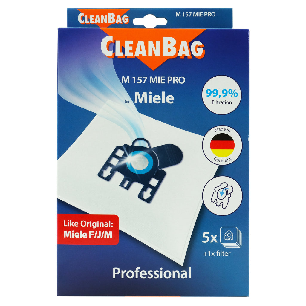 ScanPart ScanPart Cleanbag Dust Sac M 157 Mie Pro Miele 5 pièces
