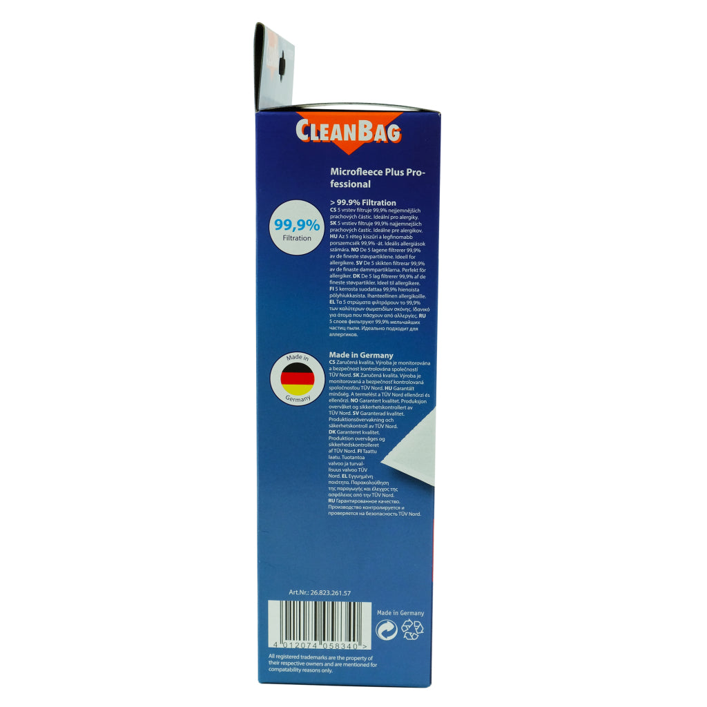 ScanPart ScanPart Cleanbag Dust Sac M 157 Mie Pro Miele 5 pièces