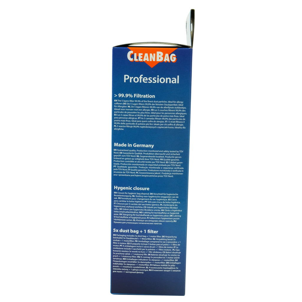 ScanPart ScanPart Cleanbag Dust Sac M 157 Mie Pro Miele 5 pièces