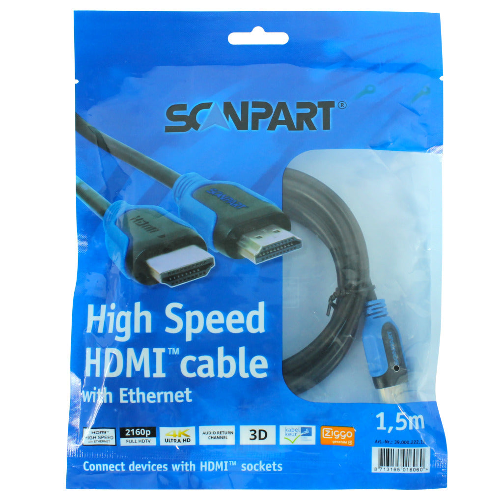 ScanPart ScanPart HDMI Cable Bleu 1.5m