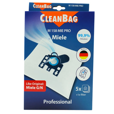 ScanPart ScanPart Cleanbag Dust Sac M 158 Mie Pro Miele 5 pièces