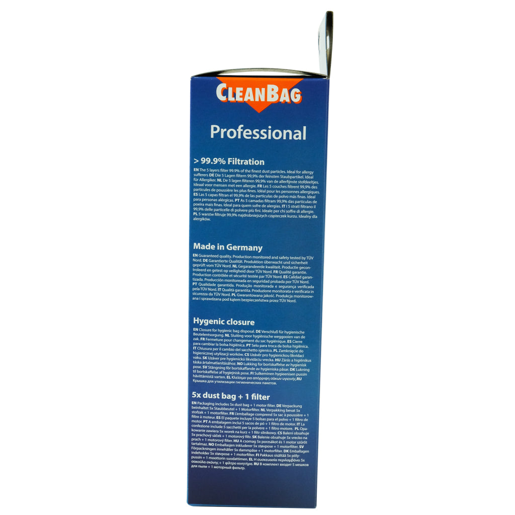 ScanPart ScanPart Cleanbag Dust Sac M 158 Mie Pro Miele 5 pièces