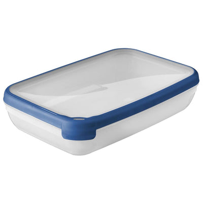 Curver Curver Grand Chef Vershoudbak Rectangle 2.6L Bleu foncé transparent