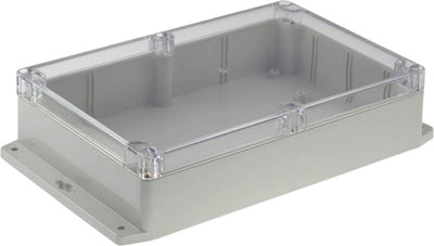 Composants RND RND RND 455-00244 BOSSION PLASTIQUE 146 x 222 x 55 mm Gris clair et gris clair IP65