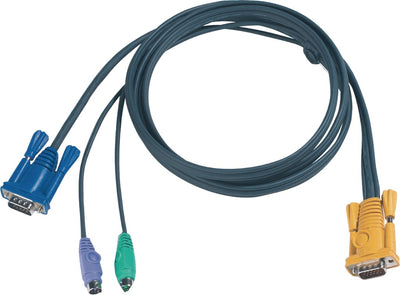 Aten ates 2L-5206p KVM Câble combiné spécial, VGA PS 2