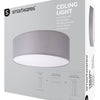 RANEX RANEX RA-1000465 MIA LED PLAFICE LED 30 cm Gray