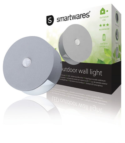 RANEX RANEX RA-1004236 LAMPE MURD LED pour l'extérieur avec un capteur 0,5 W 60 lm Gray