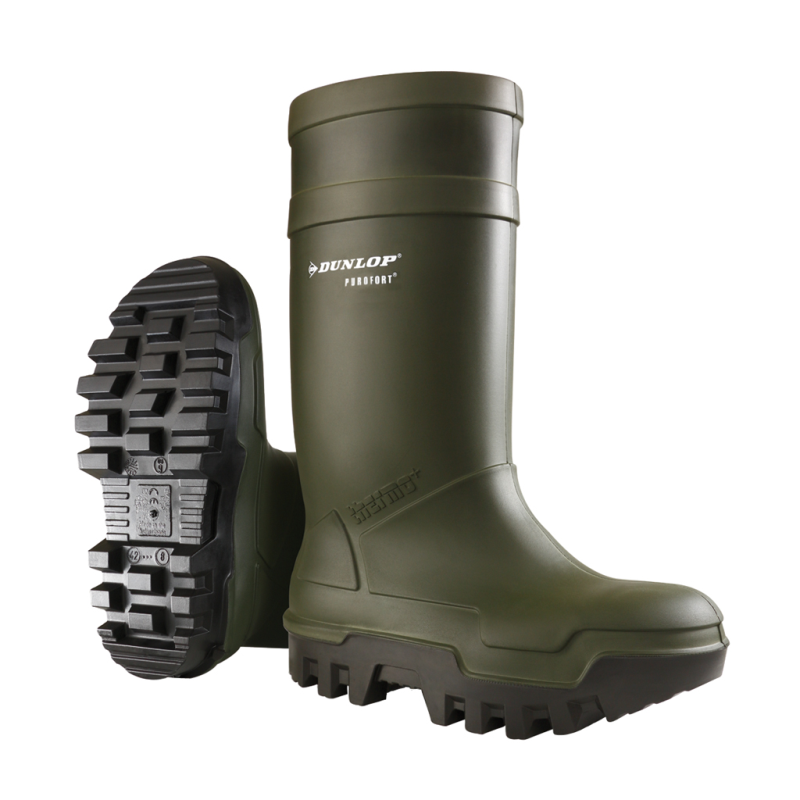 Dunlop c662933 thermo + purofort s5 full safety vert - taille 48 (uk13) - 15.032.047.13