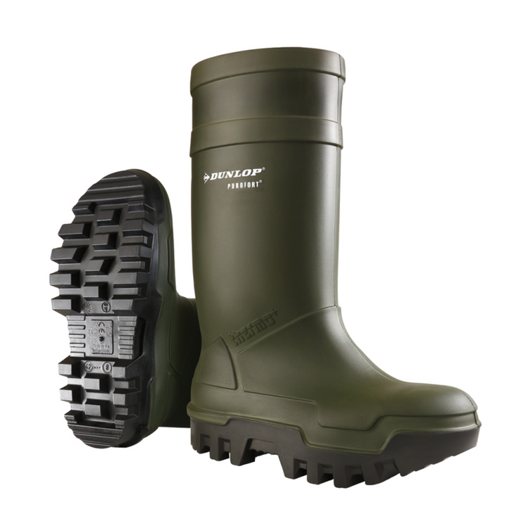 Dunlop c662933 thermo + purofort s5 full safety vert - taille 48 (uk13) - 15.032.047.13
