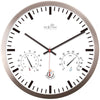 Nextime Nextime NE-90513WI Horloge murale + station météo 25 cm White RC aluminium