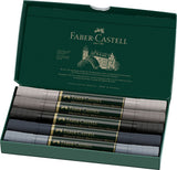 Faber Castell Faber Castell FC-160306 WK25Aquarel Marker FC Albrechtdürer 5 pièces tons gris - afbeelding 2